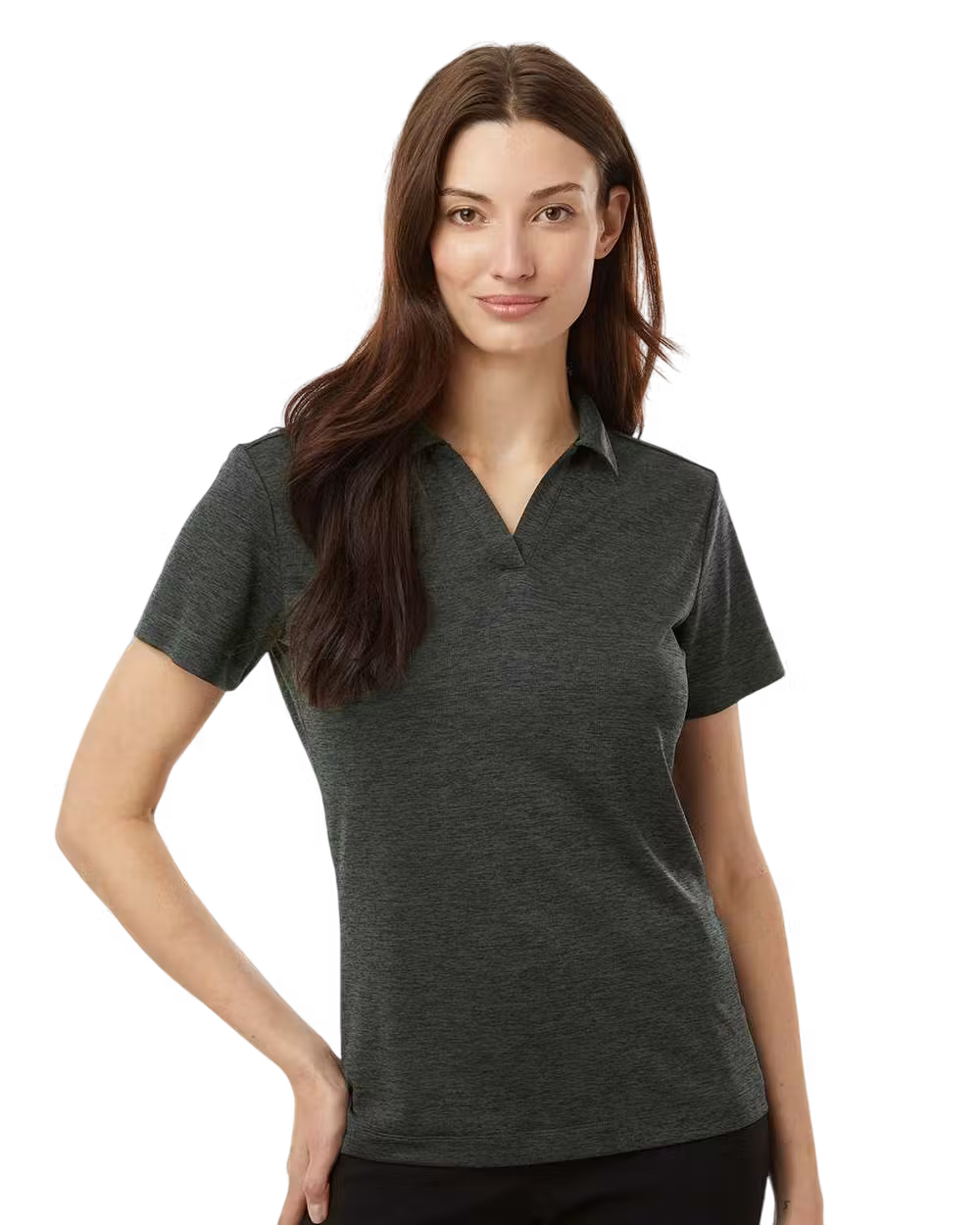 AllPro 4HM00L - Women's Performance Mélange Polo - Custom Logo - 4" LEFT CHEST EMBROIDERED (Copy)