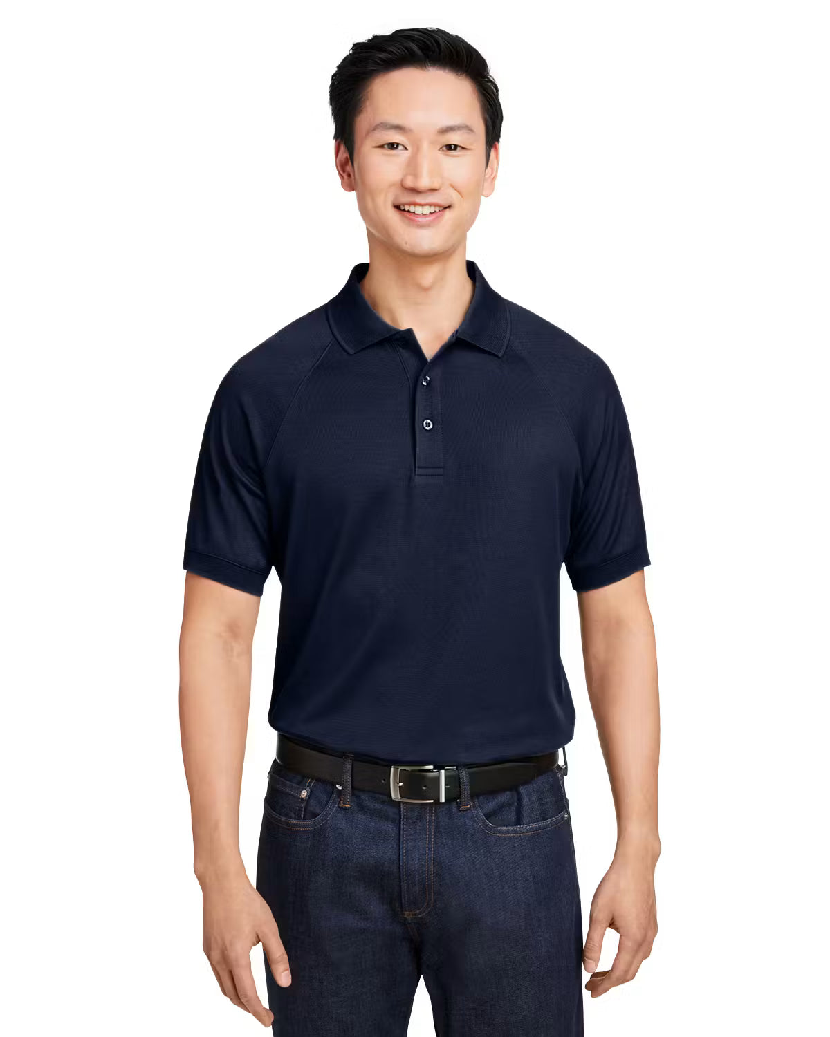 Harriton M208 - Men's Charge Snag and Soil Protect Polo - Custom Logo - 4" LEFT CHEST EMBROIDERED (Copy)