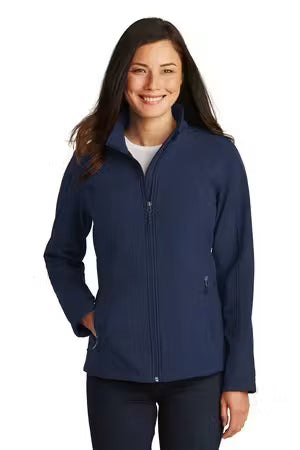 Port Authority L317 - Women's Core Soft Shell Jacket - Custom Logo - 4" LEFT CHEST EMBROIDERY