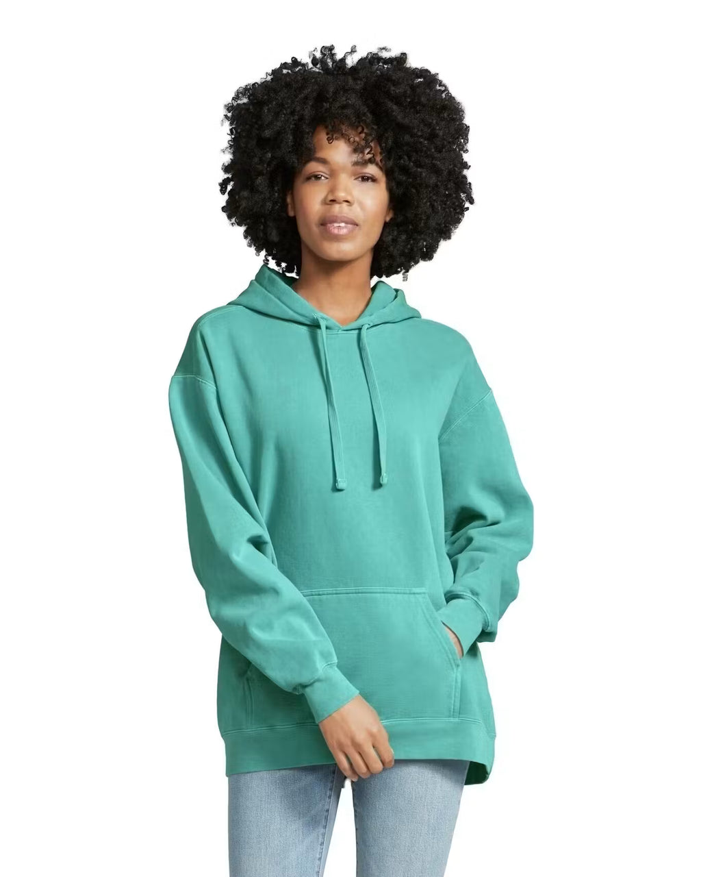 Comfort Colors 1567 - Unisex Hoodie - Custom Logo - 4" Left Chest Print