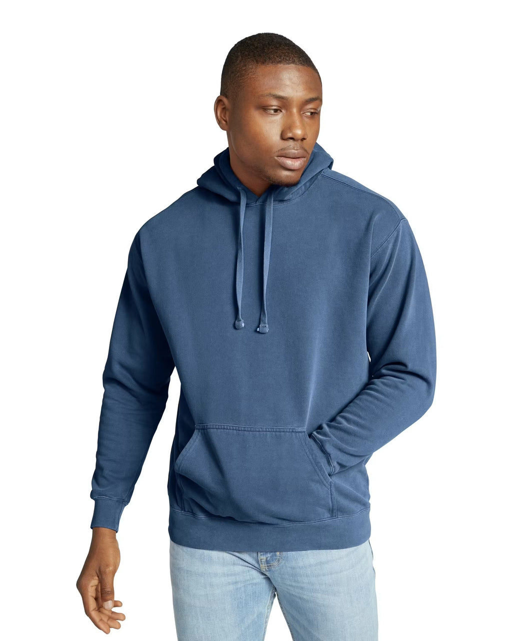 Comfort Colors 1567 - Unisex Hoodie - Custom Logo - 4" Left Chest Print