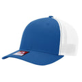 Richardson 110 R-Flex Trucker Cap (Flex Fitted) – Royal/White - Customized with Your Logo