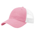Richardson 111 Garment Washed Trucker Hat – Pink/White - Customized with Your Logo