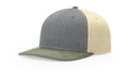 Richardson 312 Twill Back Trucker Hat – H.Grey/Birch/Loden - Customized with Your Logo