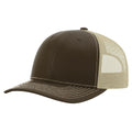 Richardson 112 Classic 6-Panel Trucker Hat –  Brown/Khaki - Customized with Your Logo