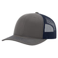 Richardson 112 Classic 6-Panel Trucker Hat – Charcoal/Navy - Customized with Your Logo