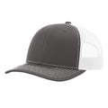 Richardson 112 Classic 6-Panel Trucker Hat –  Charcoal/White - Customized with Your Logo (Copy)