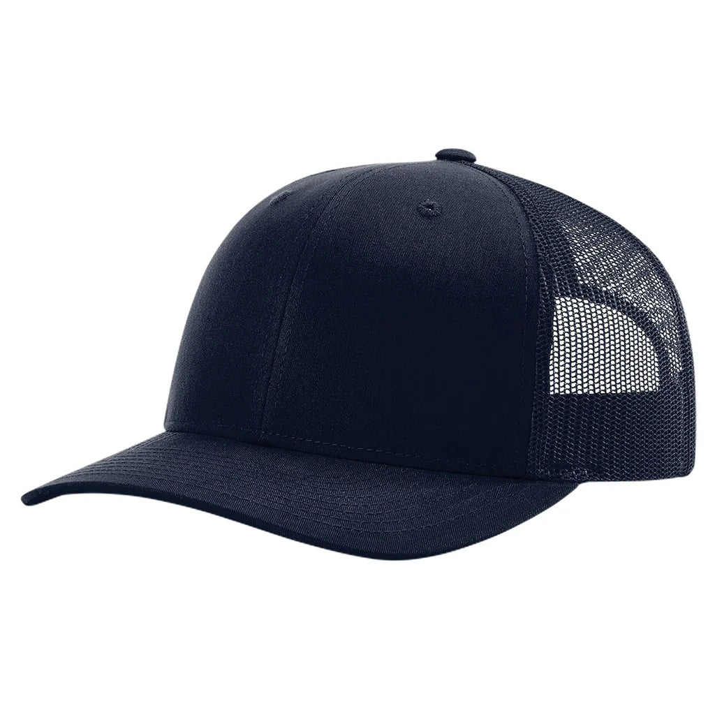 Richardson 112 Classic 6-Panel Trucker Hat –  Navy - Customized with Your Logo