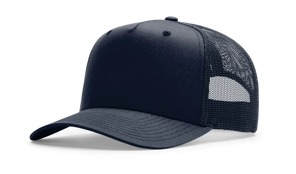 Richardson 112FPC Five Panel Champ Trucker Hat – Navy - Customized with Your Logo