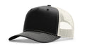 Richardson 112FPC Five Panel Champ Trucker Hat – Black/Birch - Customized with Your Logo