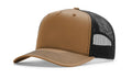 Richardson 112FPC Five Panel Champ Trucker Hat – Caramel/Black - Customized with Your Logo
