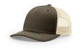 Richardson 112 FP  5-Panel Trucker Hat –  Chocolate Chip/Birch - Customized with Your Logo
