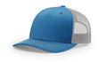 Richardson 112 FP  5-Panel Trucker Hat –  Cobalt Blue/Grey - Customized with Your Logo