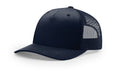 Richardson 112 FP  5-Panel Trucker Hat –  Navy - Customized with Your Logo