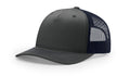 Richardson 112 FP  5-Panel Trucker Hat – Ombre Blue/Navy - Customized with Your Logo