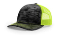 Richardson 112 PFP  5-Panel Trucker Hat – Typhon/Neon Yellow - Customized with Your Logo
