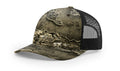 Richardson 112 PFP  5-Panel Trucker Hat – Realtree Escape/Black - Customized with Your Logo