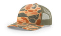 Richardson 112 PFP  5-Panel Trucker Hat – Sienna Duck Camo/Loden - Customized with Your Logo