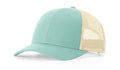 Richardson 115 Low Profile Trucker Hat –  Aruba Blue/Birch - Customized with Your Logo