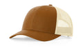 Richardson 115 Low Profile Trucker Hat – Caramel/Birch - Customized with Your Logo