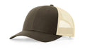 Richardson 115 Low Profile Trucker Hat – Chocolate Chip/Birch - Customized with Your Logo