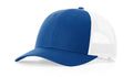 Richardson 115 Low Profile Trucker Hat – Royal/White - Customized with Your Logo