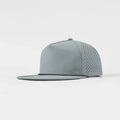 Foremost 5015P Perf 5-Panel Umpqua Rope Hat – Grey K106-5 - Customized with Your Logo