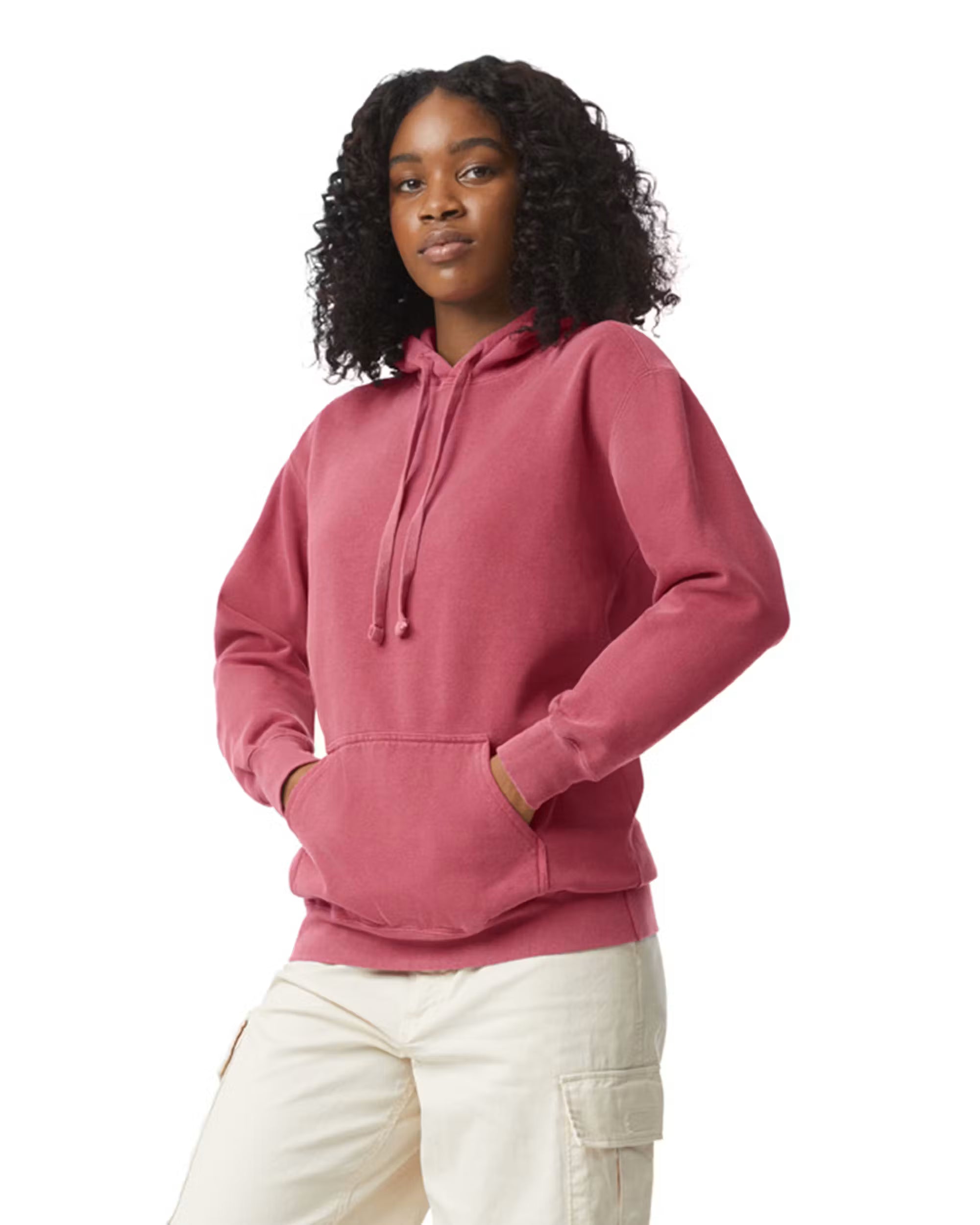 Comfort Colors 1567 - Unisex Hoodie - Custom Logo - 4" Left Chest Print