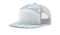 Richardson 168P Printed 7 Panel Trucker Hat – Saltwater Duck Camo/Ice Grey - Customized with Your Logo