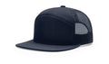 Richardson 168 -  7-Panel Trucker Hat –  Navy - Customized with Your Logo