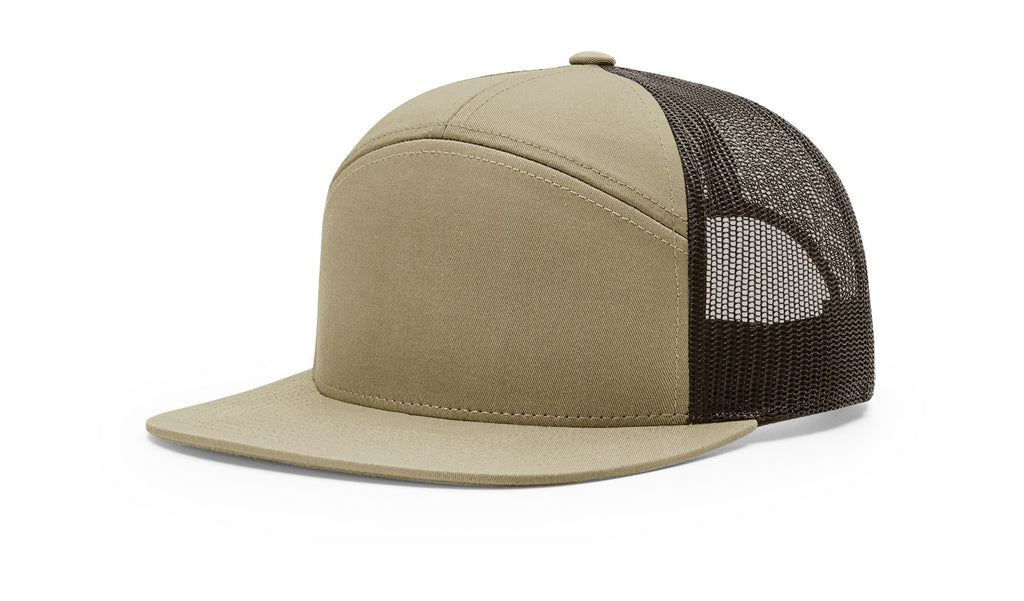 Richardson 168, 168P 7panel Flatbill Tree Hugger Snapback Hat