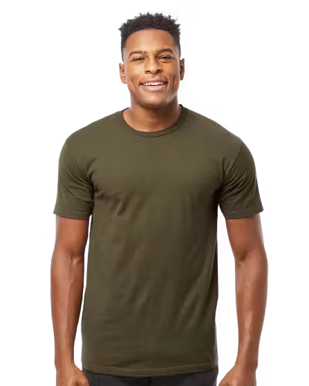 Tultex Unisex Heavyweight T-Shirt - Custom Logo - 4" Left Chest + Full Back Print