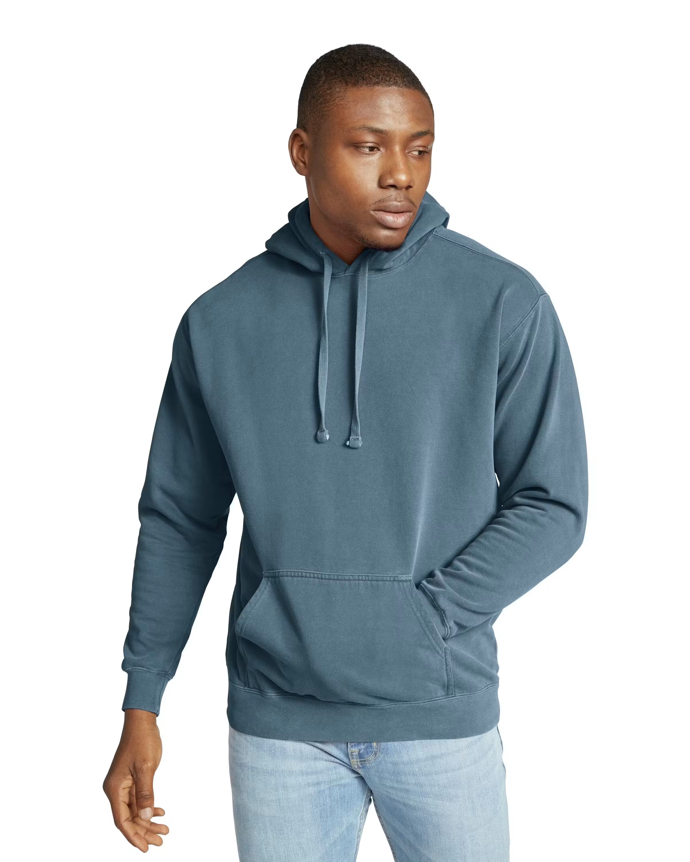 Comfort Colors 1567 - Unisex Hoodie - Custom Logo - 4" Left Chest Print