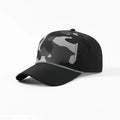 Foremost 6526P - 5 Panel Laser Performance Rope Hat – Black Camo K106-5 - Customized with Your Logo