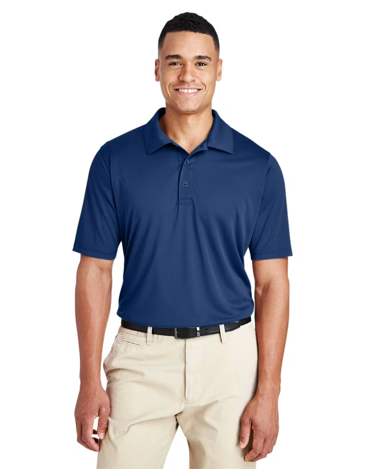 Team 365 TT51 - Men's Zone Performance Polo - Custom Logo - 4" LEFT CHEST EMBROIDERED (Copy)