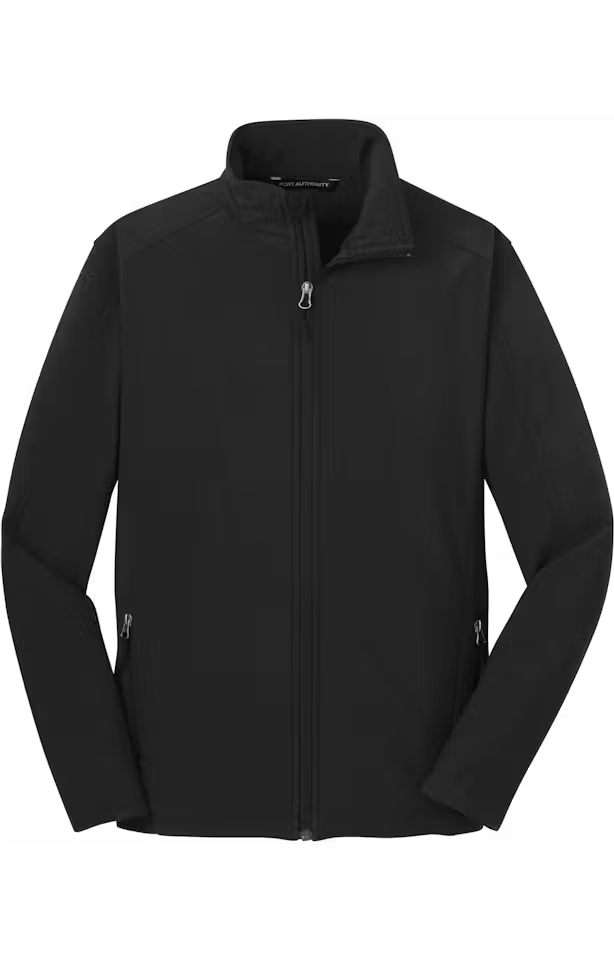 Port Authority J317 - Unisex Core Soft Shell Jacket - Custom Logo - 4" LEFT CHEST EMBROIDERY