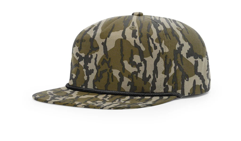 Richardson 256P Printed Umpqua Camo Hat – Mossy Oak Bottomland/Black - Customized with Your Logo
