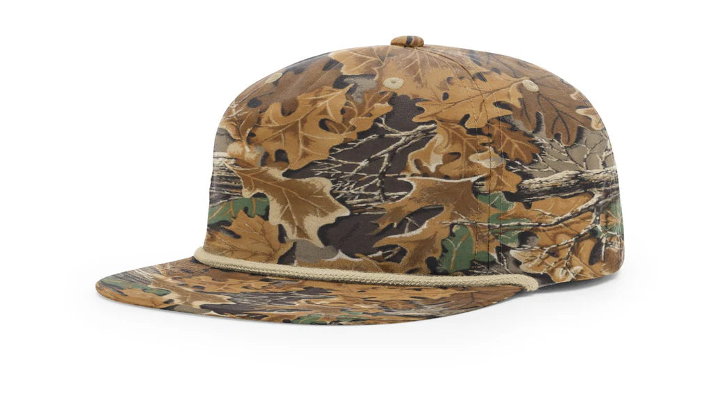 Richardson 256P Printed Umpqua Camo Hat – Realtree Advantage/Khaki  - Customized with Your Logo