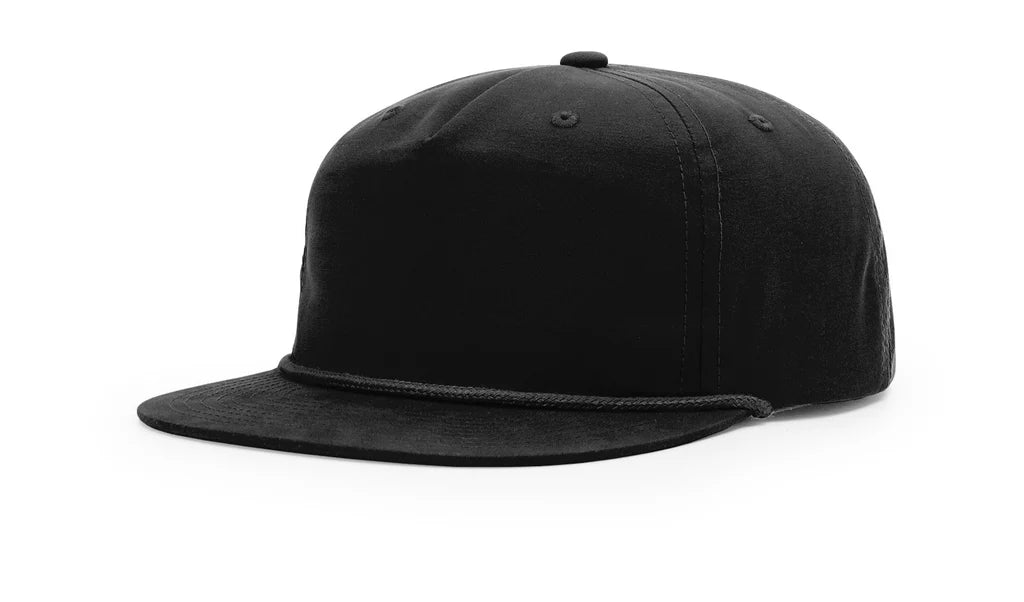 Richardson Umpqua Rope Hat –  Black/Black - Customized with Your Logo