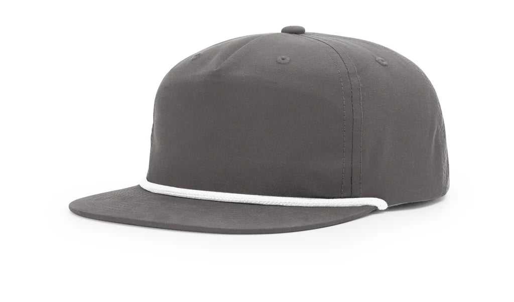Richardson Umpqua Rope Hat –  Charcoal/White - Customized with Your Logo