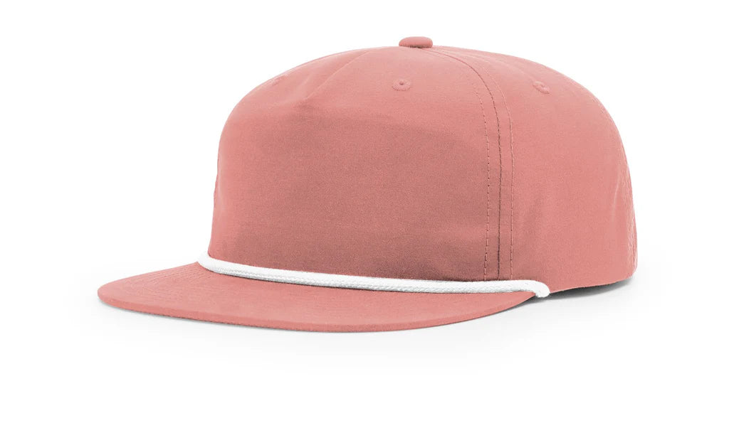 Richardson Umpqua Rope Hat – Dusty Red/White - Customized with Your Logo