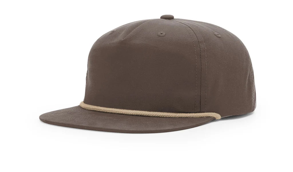 Richardson Umpqua Rope Hat – Dark Mocha/Khaki - Customized with Your Logo