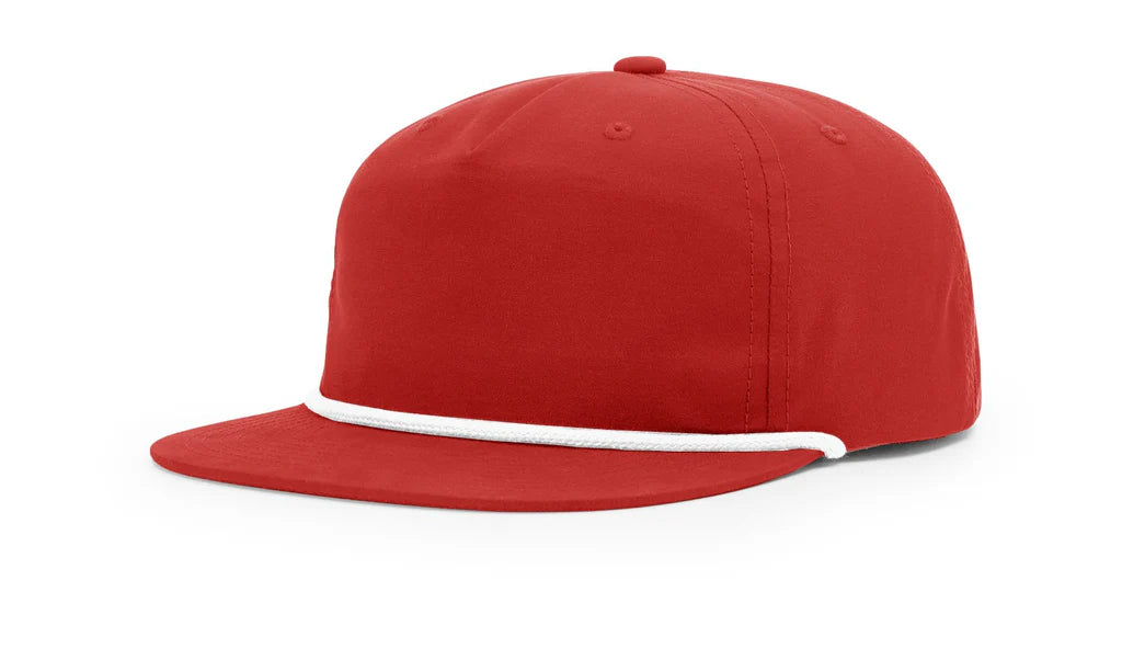 Richardson Umpqua Rope Hat –  Red/White - Customized with Your Logo