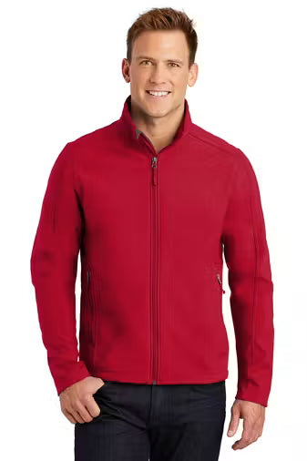 Port Authority J317 - Unisex Core Soft Shell Jacket - Custom Logo - 4" LEFT CHEST EMBROIDERY