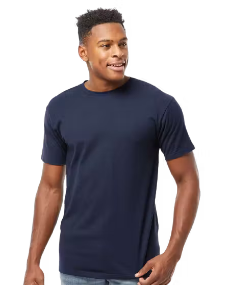 Tultex Unisex Heavyweight T-Shirt - Custom Logo - 4" Left Chest + Full Back Print