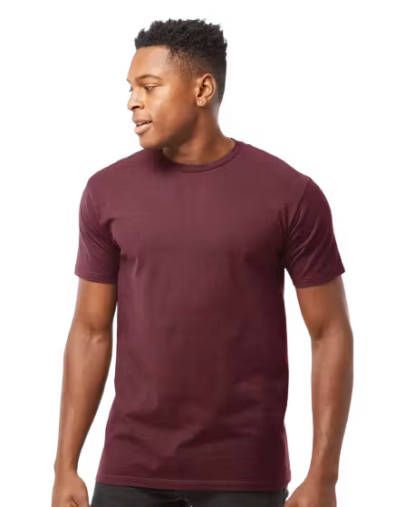 Tultex Unisex Heavyweight T-Shirt - Custom Logo - 4" Left Chest + Full Back Print