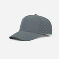 Foremost 6526 - 5 Panel Laser Performance Hat – Charcoal - Customized with Your Logo