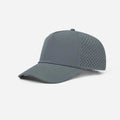 Foremost 6526P - 5 Panel Laser Performance Rope Hat – Charcoal Grey K106-7 - Customized with Your Logo