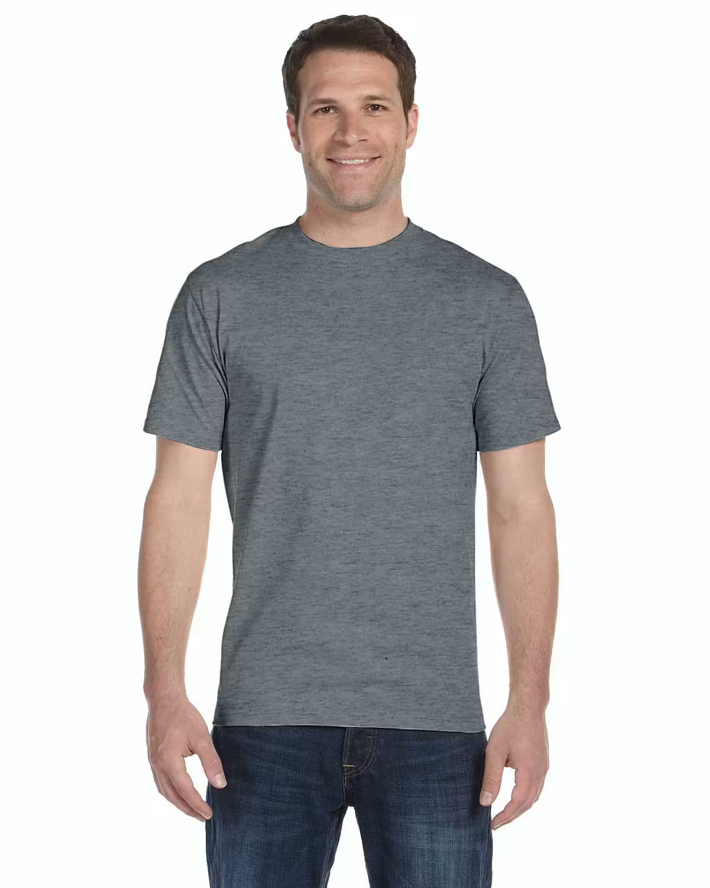 Gildan G800 - Unisex 50/50 T-Shirt - Custom Logo - 4" Left Chest + Full Back Print