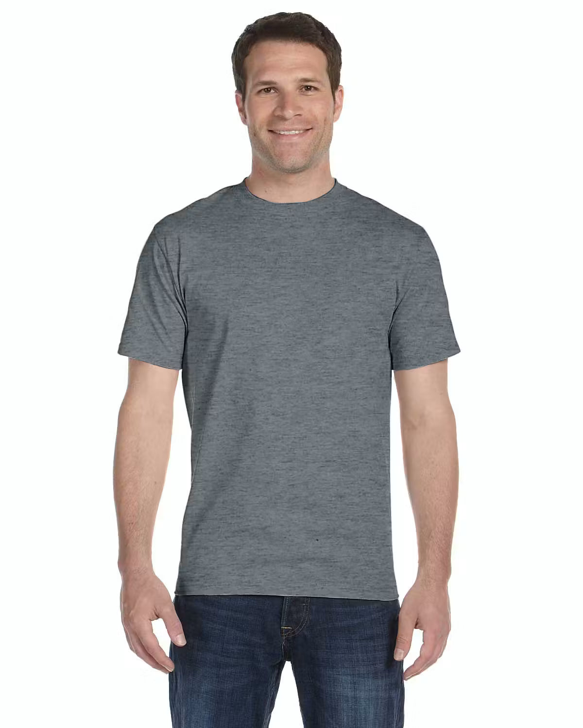 Gildan G800 - Unisex 50/50 T-Shirt - Custom Logo - 4" Left Chest + Full Back Print